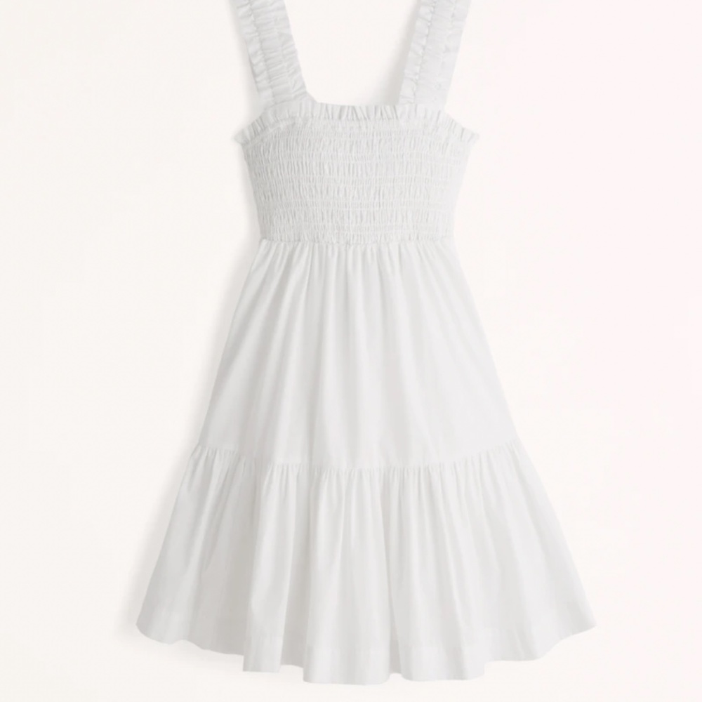 Abercrombie & Fitch Smocked Bodice Mini Dress NWT